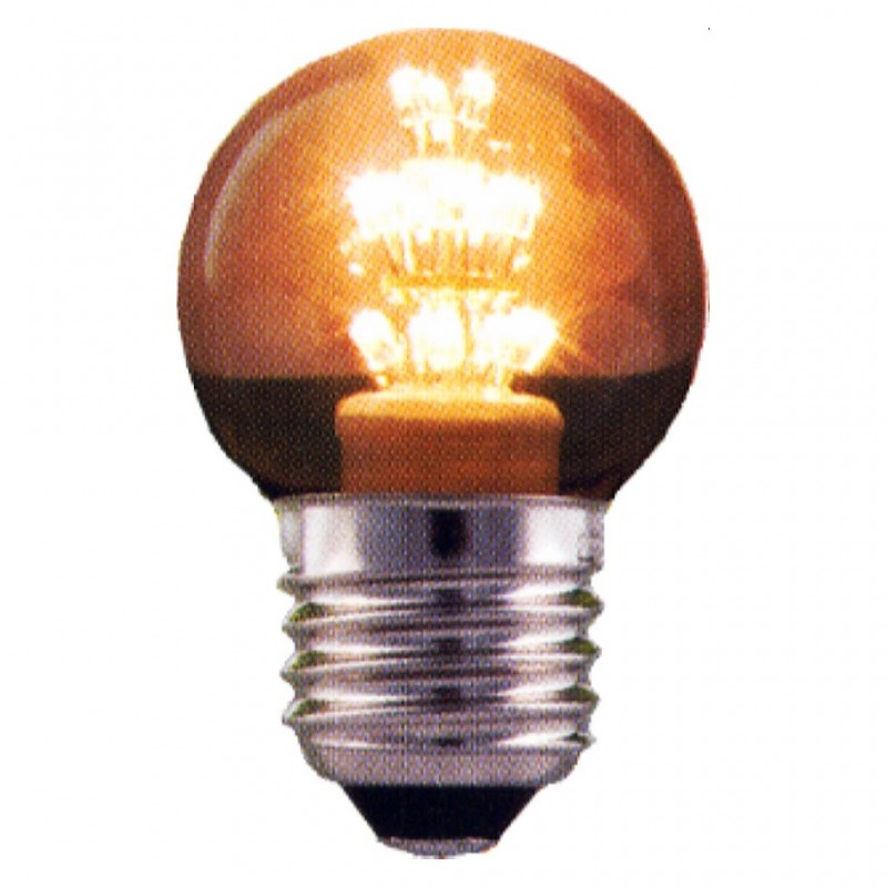 BOMBILLA LED ESFERICA PEARL 50SPN2 E27