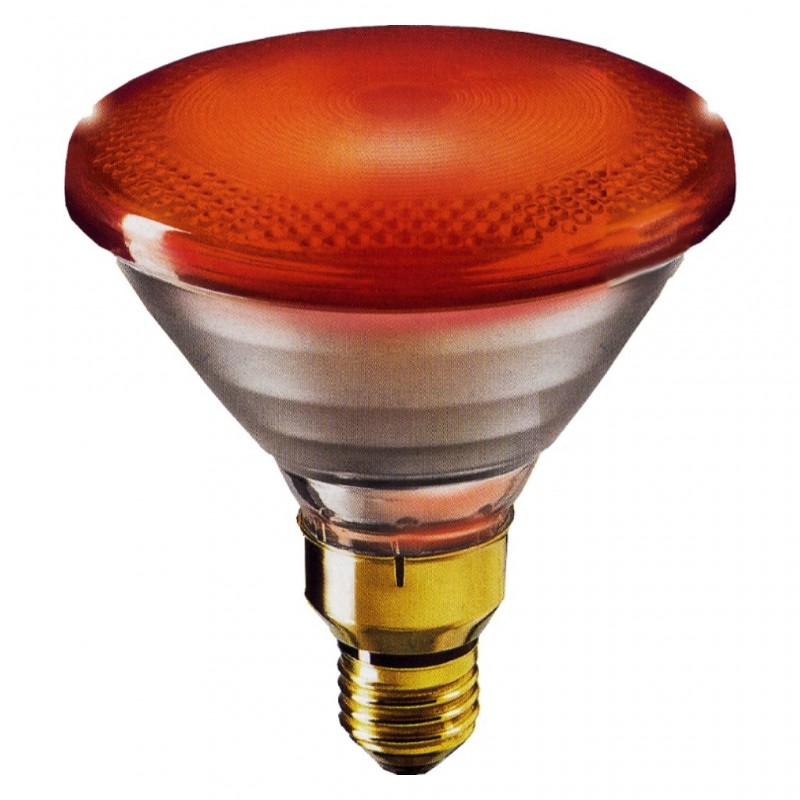 BOMBILLA PAR-38 INFRARROJA 150W.E27