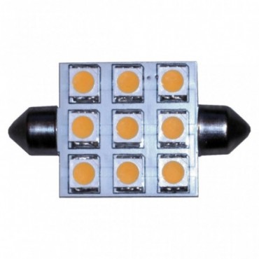 BOMBILLA LED PLAFONIER 8x44mm. 2P8443 12V- 2W. SV8.5d 3K