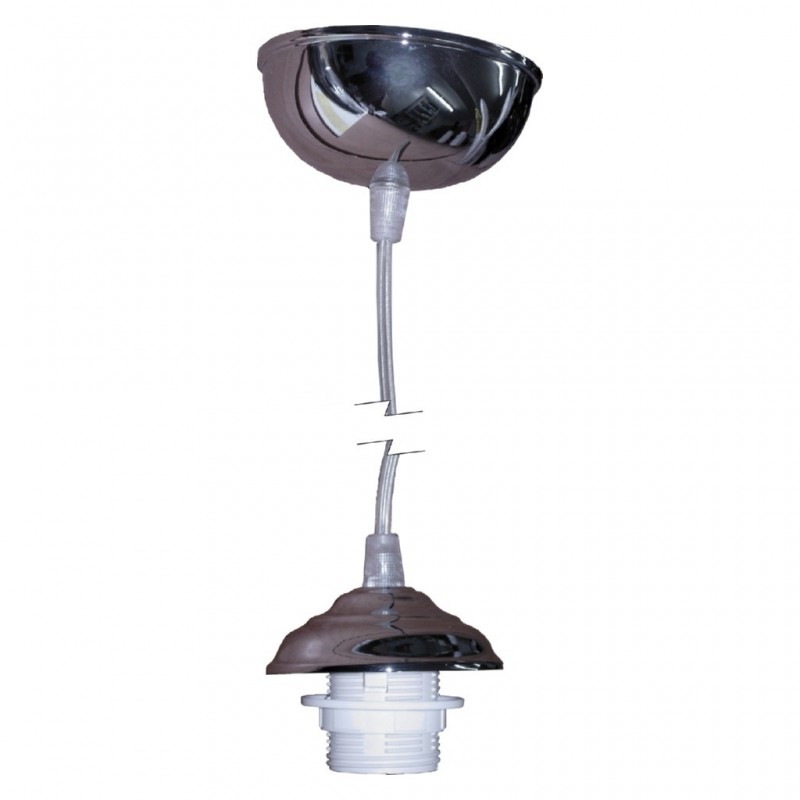COLGANTE LAMPARA 7207 C CROMO