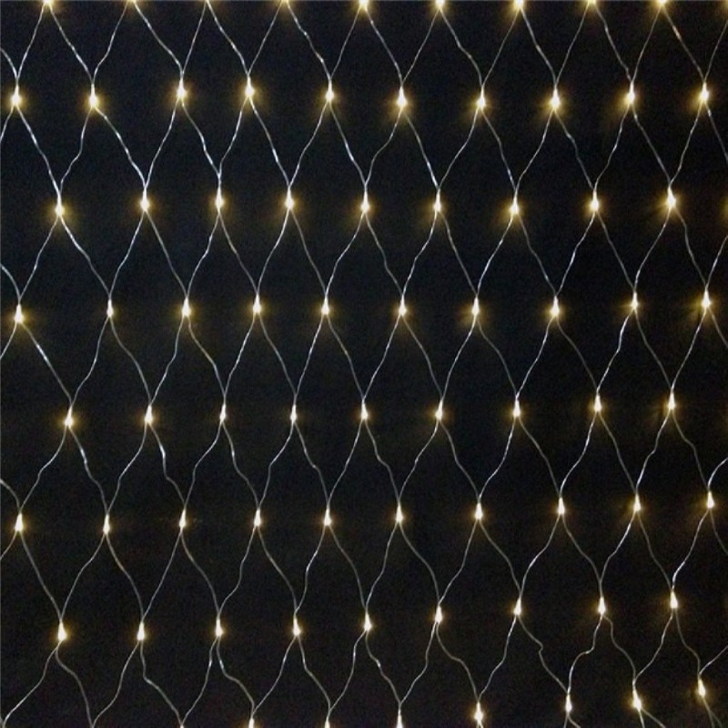 RED 100 LED BLANCO CABLE VERDE D10055