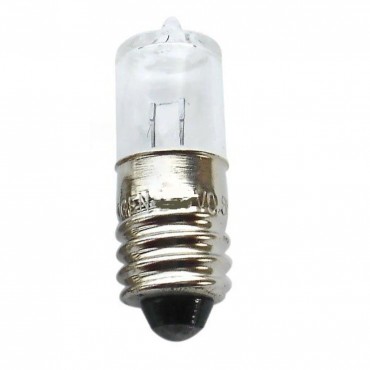 BOMBILLA LINTERNA HALOGENA 5.5V.  E10