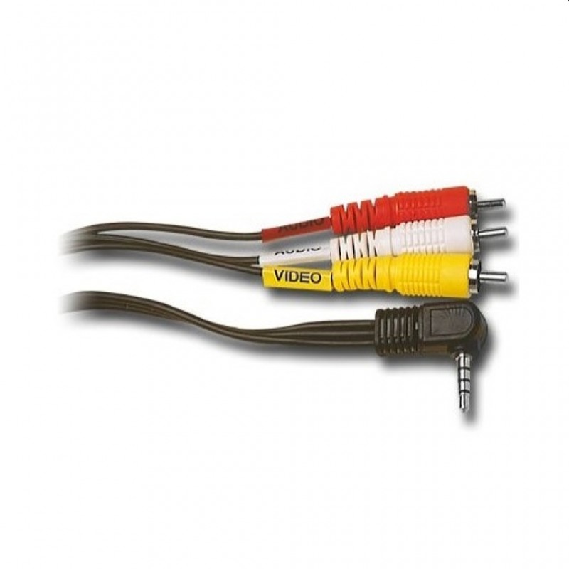 CONEXION JK3.5/3RCA No. 9098 VIDEO