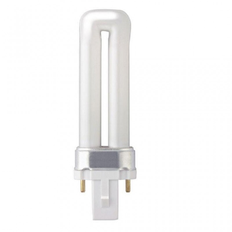 BOMBILLA FLUORESCENTE PL MARCA  7W.G23 4K