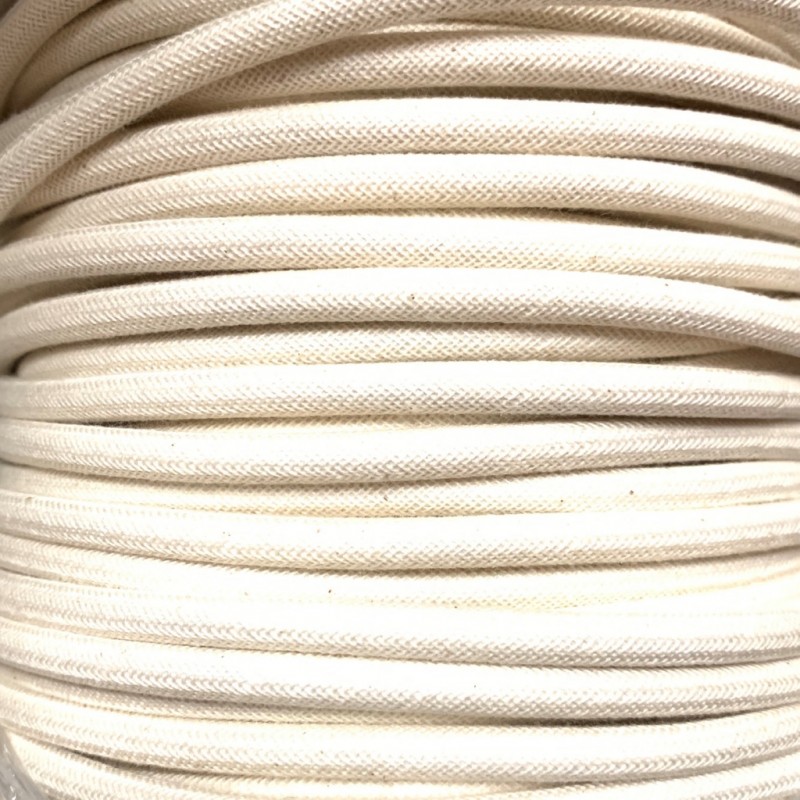 ROLLO 100M.TEXTIL 2X0.75 ALGODON