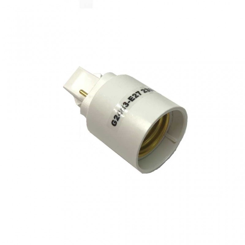 ADAPTADOR G24D A E27 No. 4311