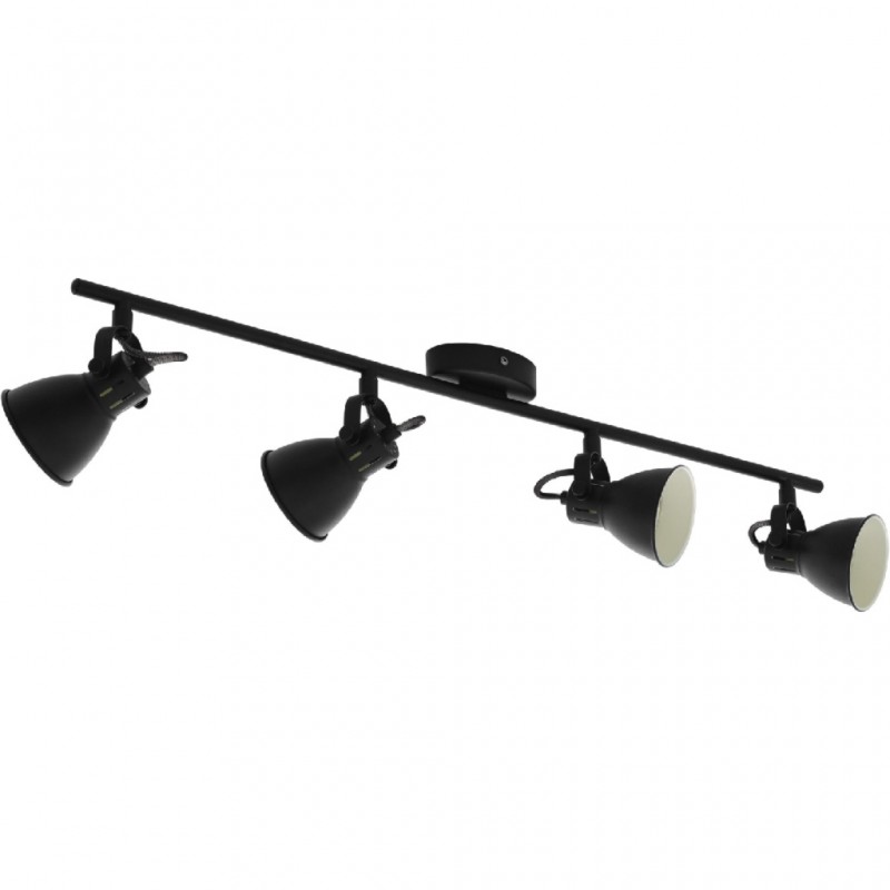 REGLETA 4xGU10 AP-8408 NEGRO