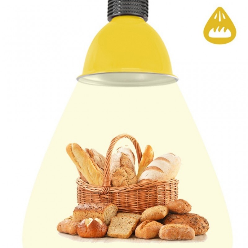 COLGANTE CAMPANA CA30PANA PANADERIAS Y PASTELERÍAS AMARILLA