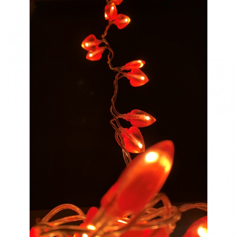 GUIRNALDA 40 CORAZONES  A04401