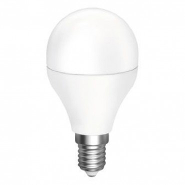 BOMBILLA LED ESFERICA MATE 05EDM6 E14 6000K