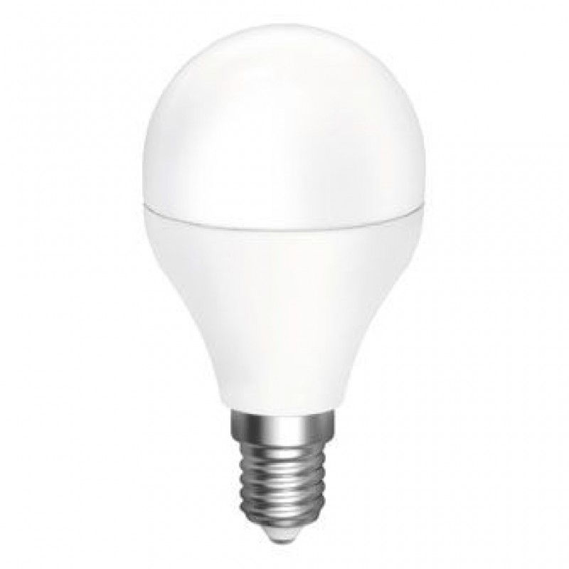 BOMBILLA LED ESFERICA MATE 05EDM6 E14 6000K