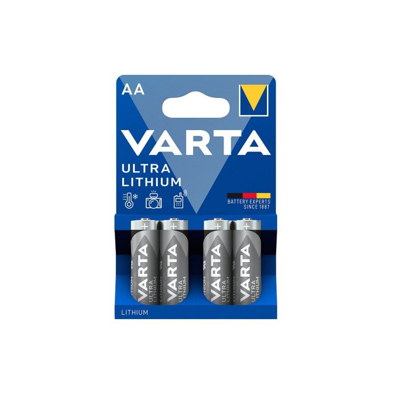 BLISTER 4 PILAS LITIO LTR06B