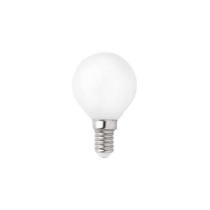 BOMBILLA LED ESFERICA MATE 04EFM2 E14 2K