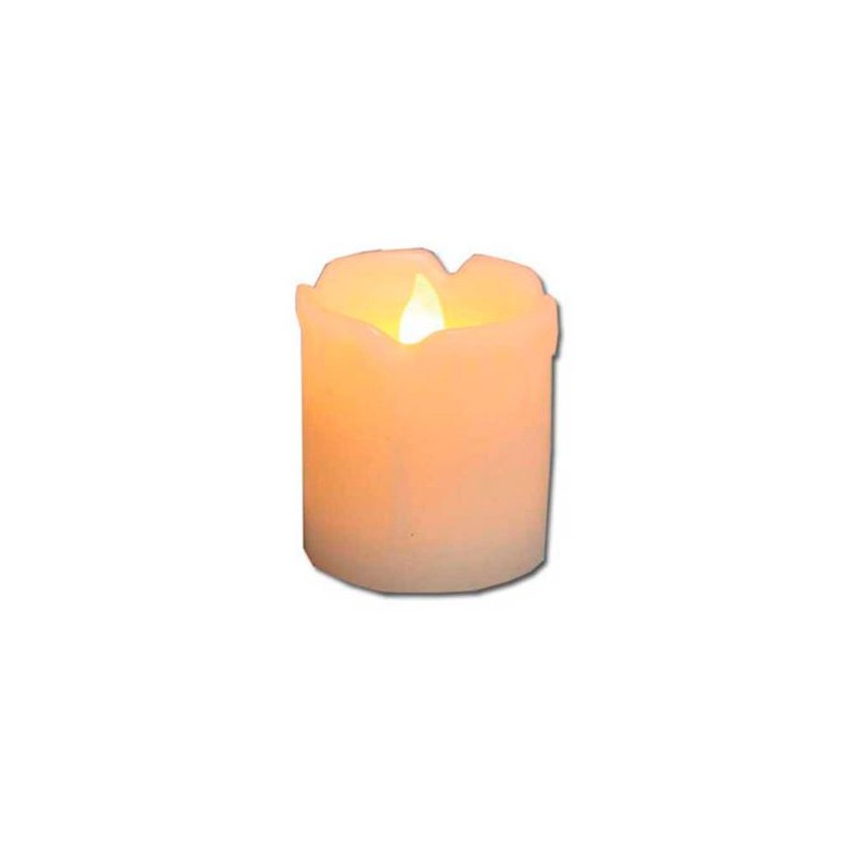 VELA CERA LLAMA VACILANTE LED V-52452