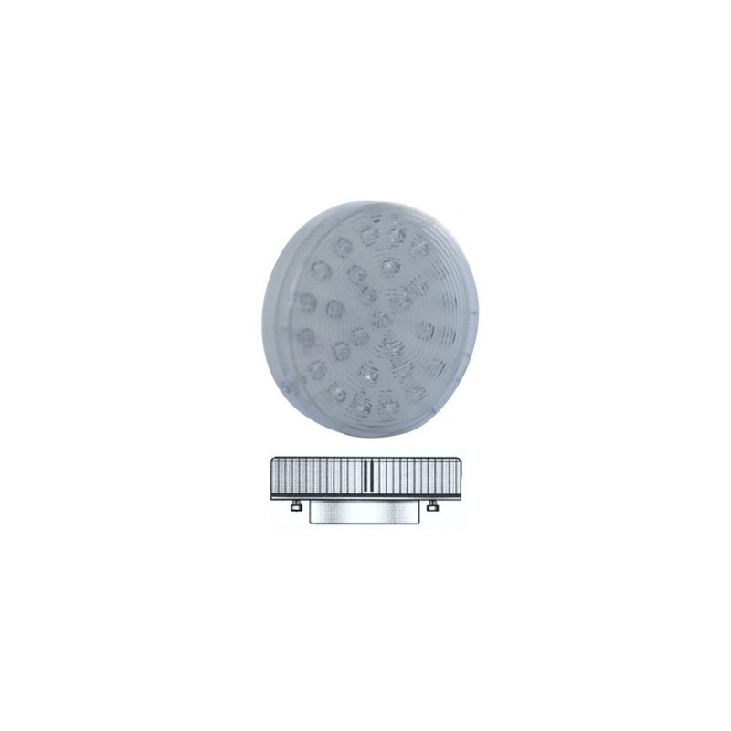 BOMBILLA LED PLAFON LED-65 ROJO