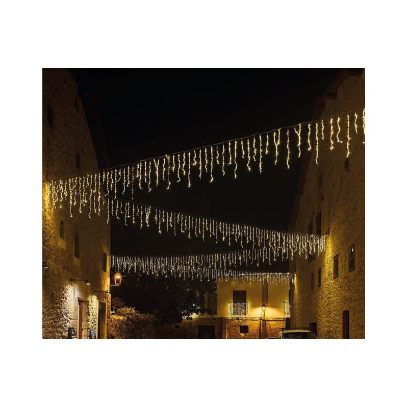 CORTINA CASCADA 576 LED CALIDOS D57109