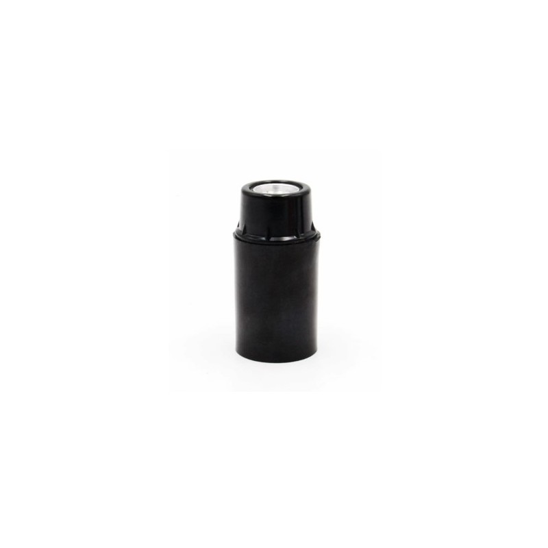 PORTALAMPARAS E-14 No. 4403 TORNILLO NEGRO
