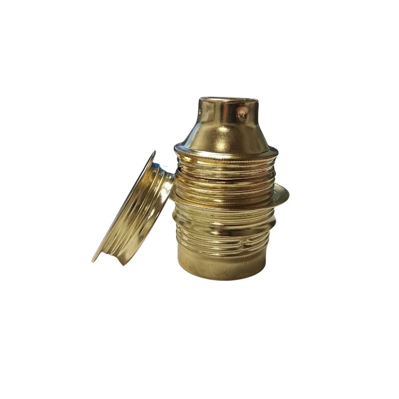 PORTALAMPARAS ARANDELA No. 1171-E DORADO
