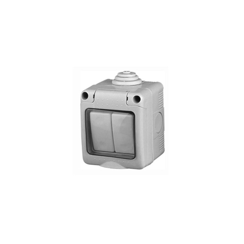 DOBLE CONMUTADOR INTEMPERIE IP54 No. 303