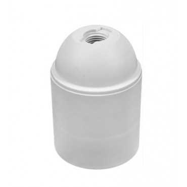 PORTALAMPARAS No. 3507 TORNILLO BLANCO
