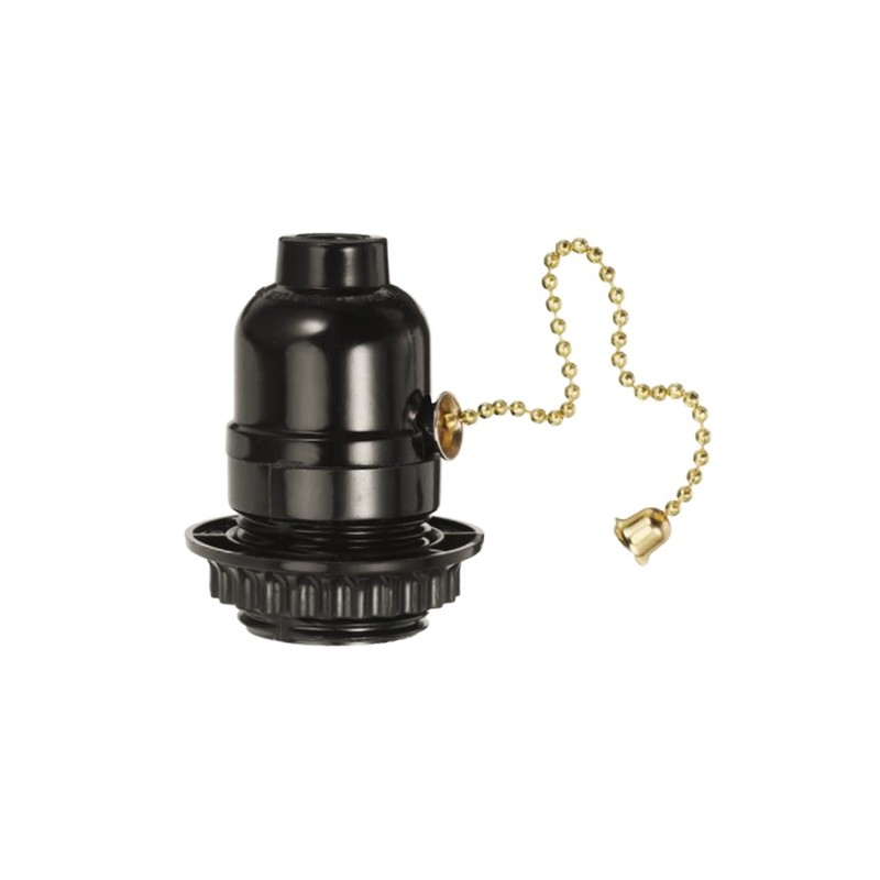 PORTALAMPARAS CORDEL No. 2168 NEGRO