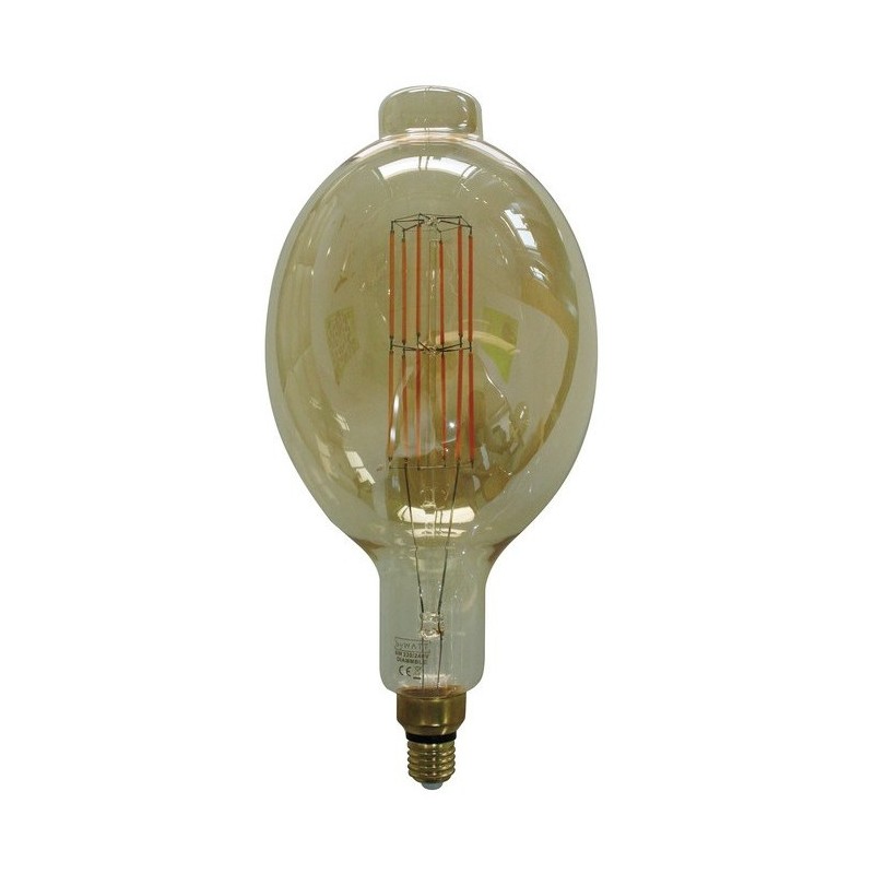BOMBILLA LED OVOIDE XL 18x38.5cm. VINTAGE 08O2N2 230V.E27 22