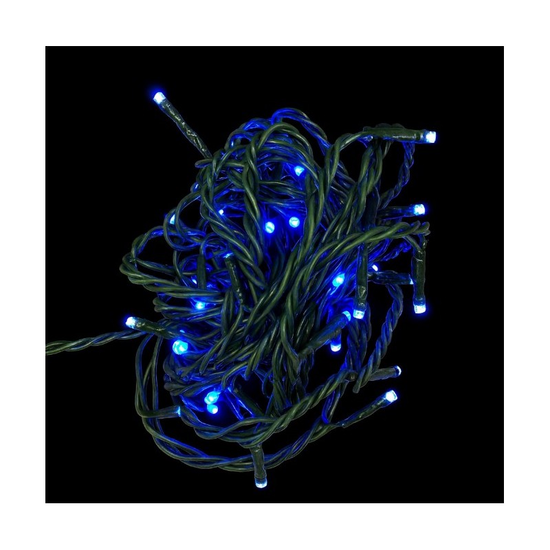 GUIRNALDA  60 LEDS AZUL CON VER.D06355