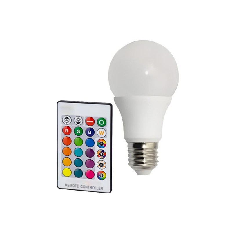 BOMBILLA LED STANDARD RGB 05SLNR E27