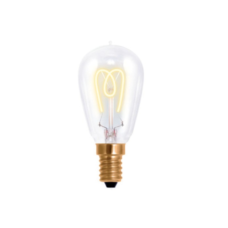 BOMBILLA LED EDISON MINI CURVE 2.7W.E14 2200K