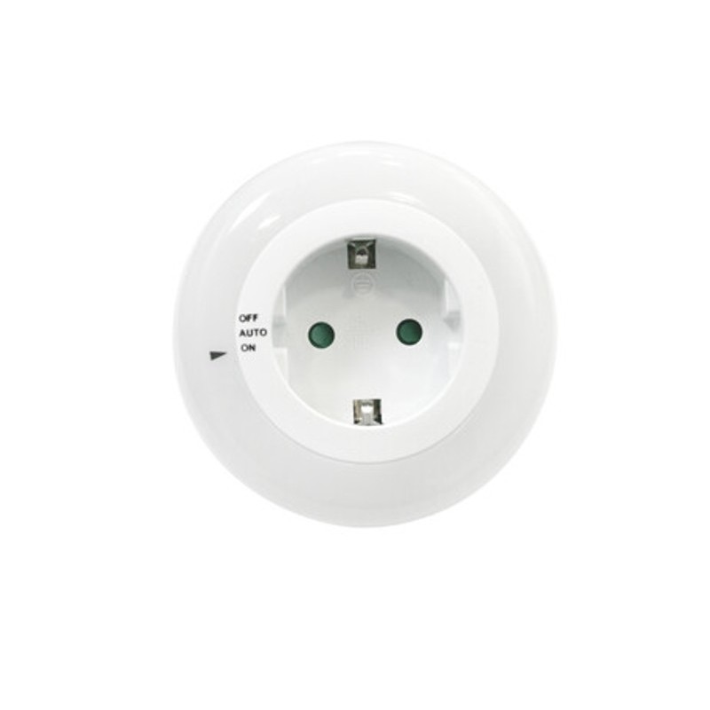 APLIQUE NOCHE CON ENCHUFE F-60248 BLANCO