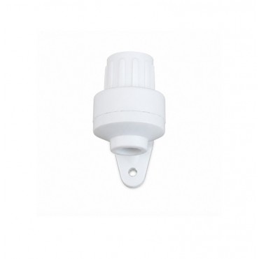 PORTALAMPARAS CODO No. 1022 BLANCO