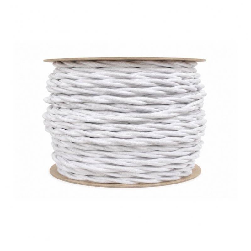 ROLLO  50M.TRENZADO 3X2.5 BLANCO
