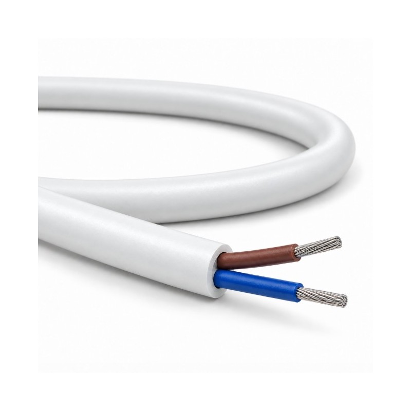 METROS MANGUERA 2X1.5 BLANCO